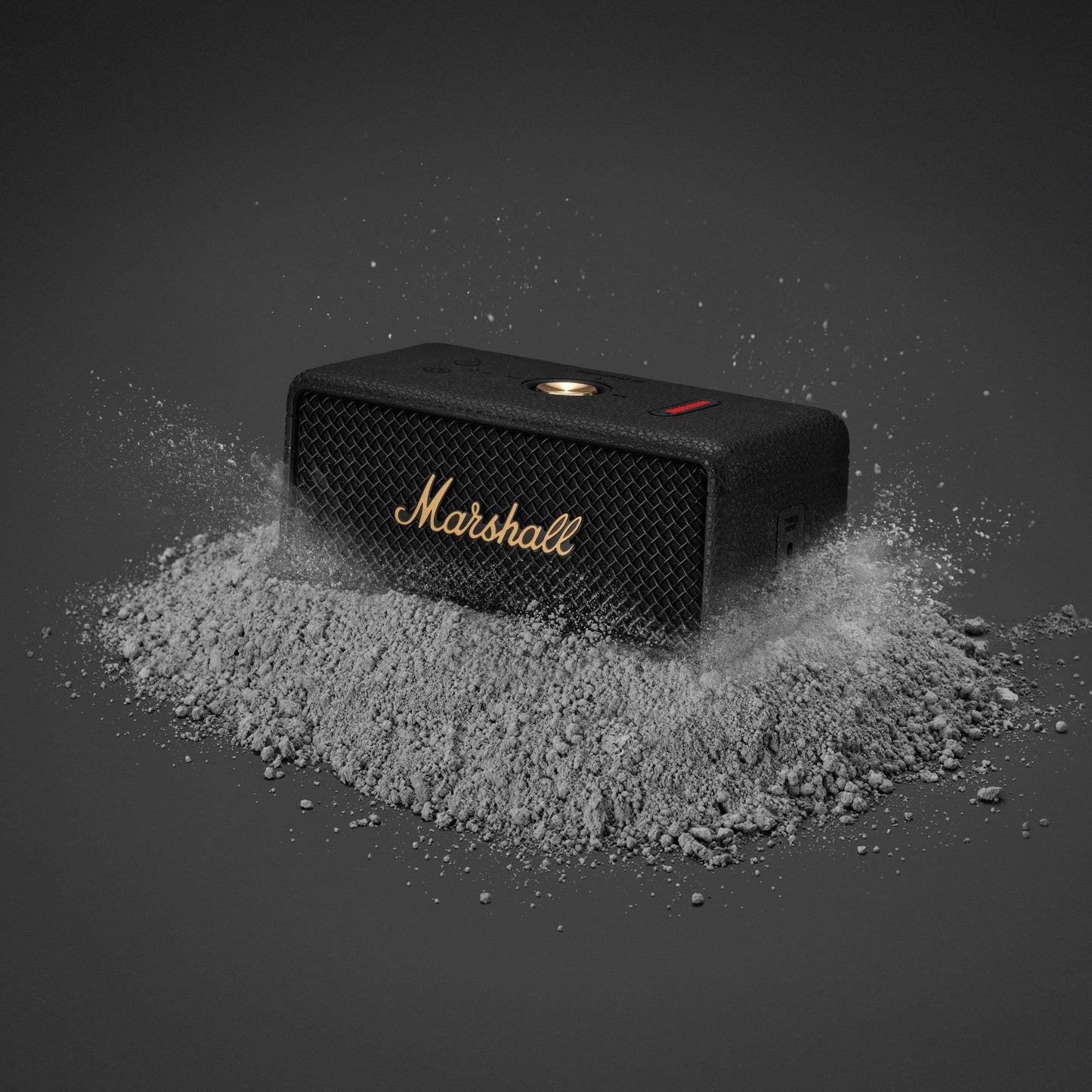 Marshall Emberton III Altavoz Portátil con Bluetooth (Negro y Latón)
