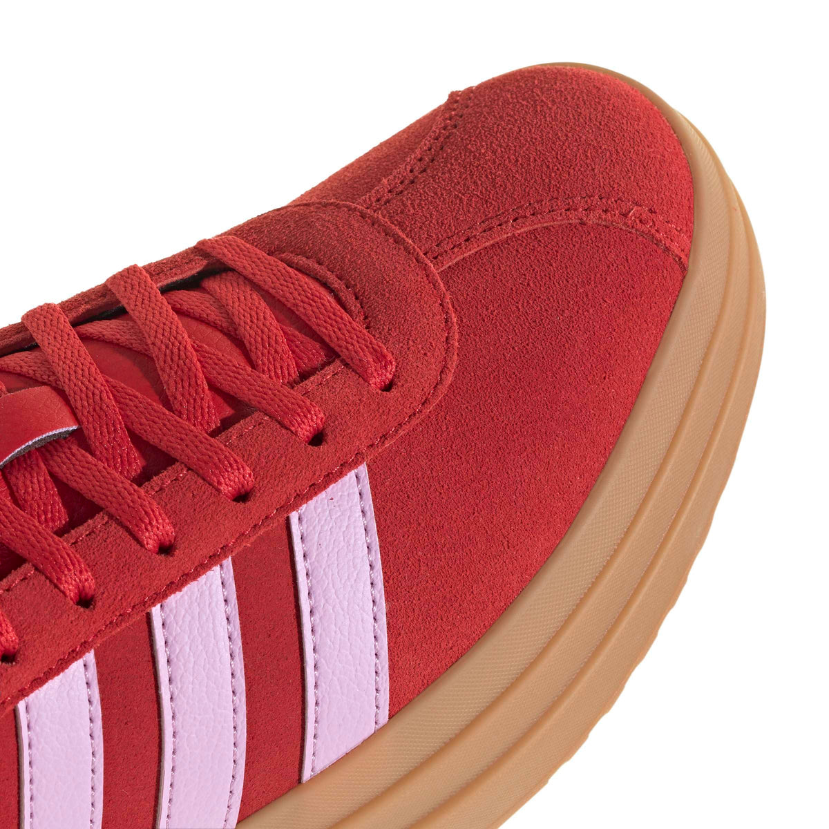 adidas Women's VL Court Bold, Better Scarlet/Bliss Lilac/Gold Metallic