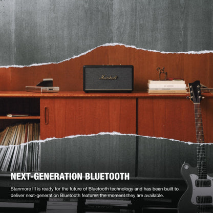 Marshall Stanmore III Altavoz Bluetooth para el Hogar (Negro)