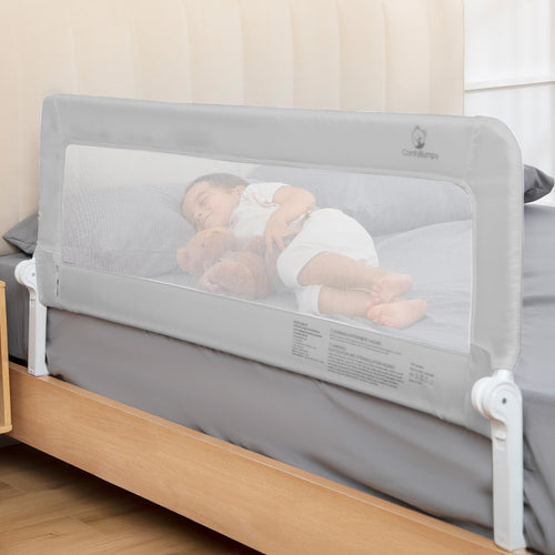 ComfyBumpy Baranda de Cama para Niños (Gray)