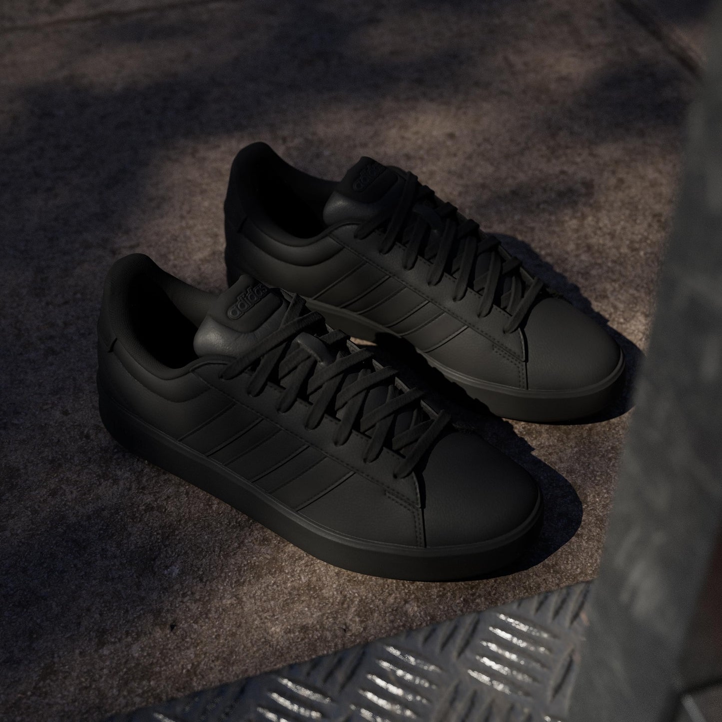 adidas Men's Grand Court 3.0, Black/Carbon