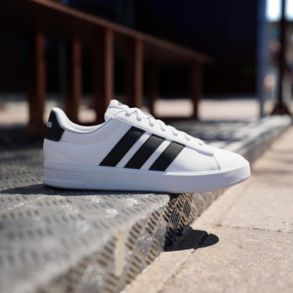 adidas Men's Grand Court 3.0, White/Black
