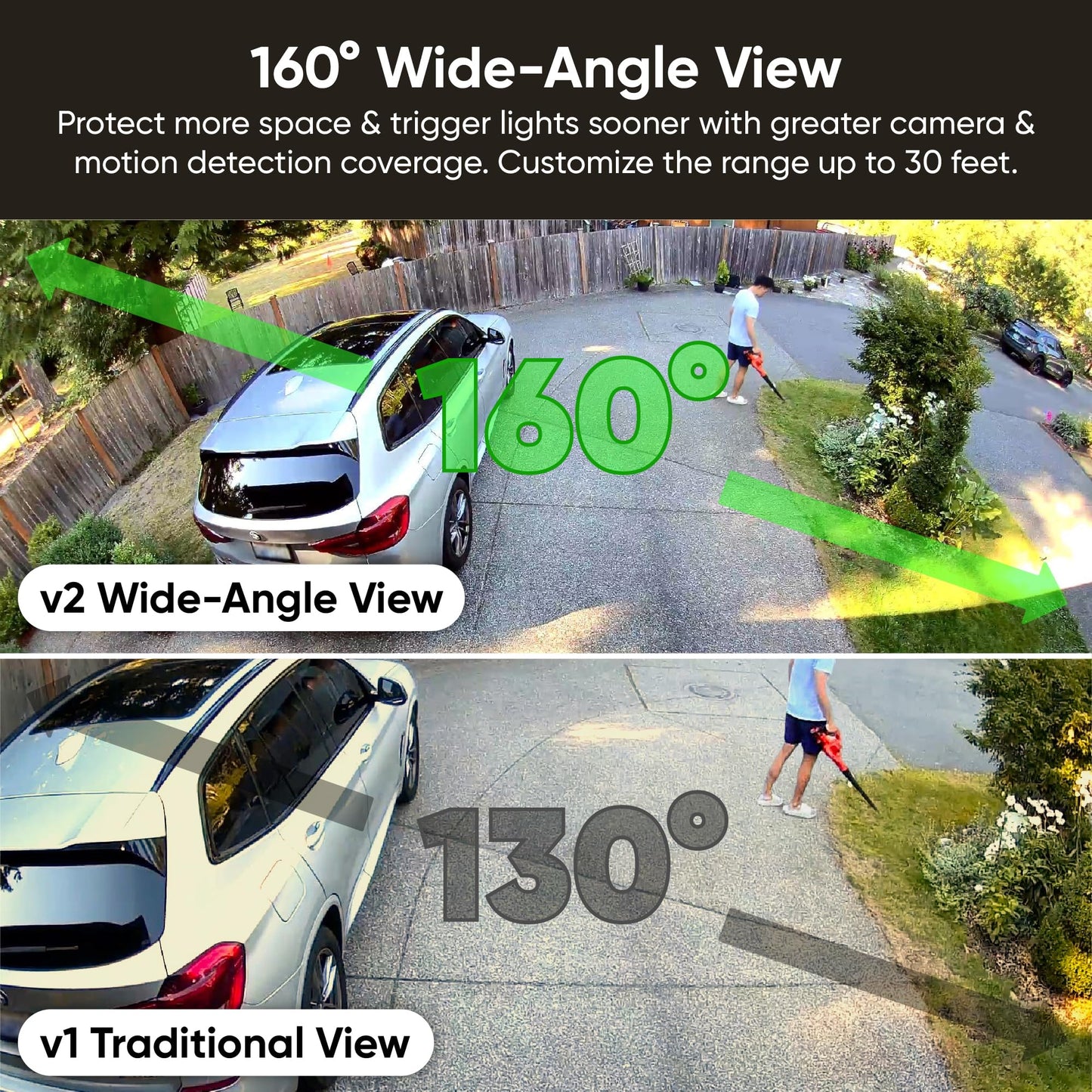 WYZE Cámara Reflector v2 de Seguridad 2K HD