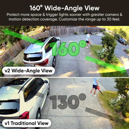 WYZE Cámara Reflector v2 de Seguridad 2K HD