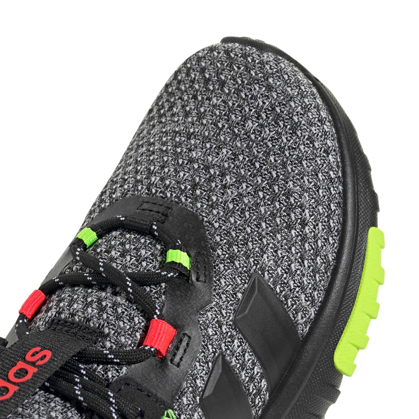 Adidas Unisex-Kids Kaptir 4.0, Black/Black/Lucid Lemon