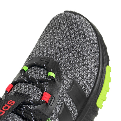 Adidas Unisex-Kids Kaptir 4.0, Black/Black/Lucid Lemon