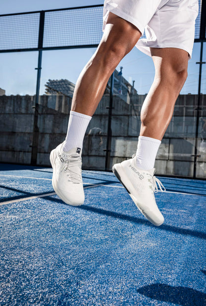 HEAD Motion Pro 1.5 Men's Padel Shoe, White/Blueberry