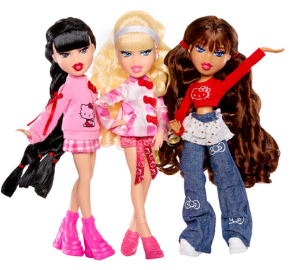 Muñeca de Moda Bratz x Hello Kitty Yasmin (Con Accesorios)