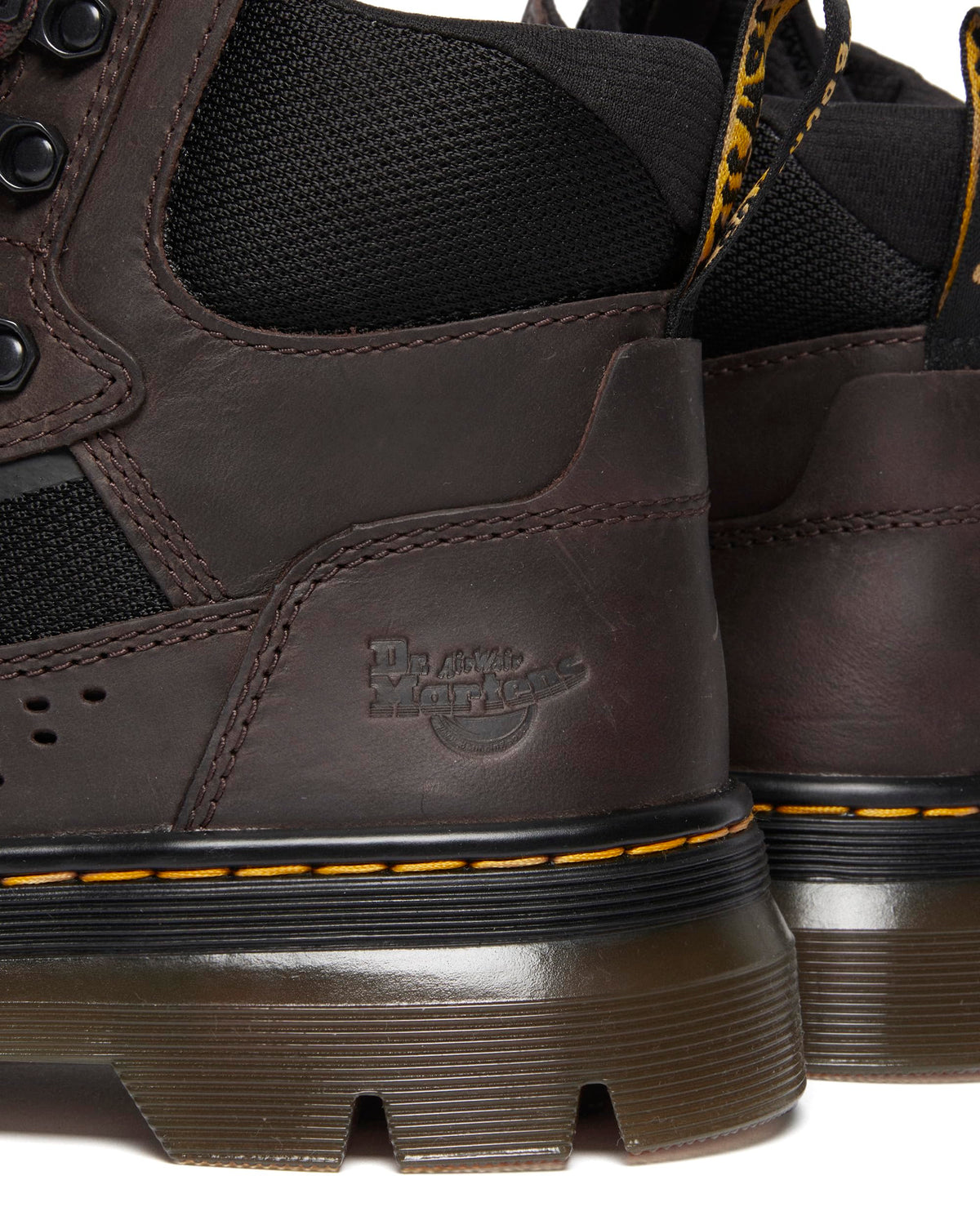 Dr. Martens Unisex Rilla Lace Up Utility Boot, Bracken Brown+Black Saddleback