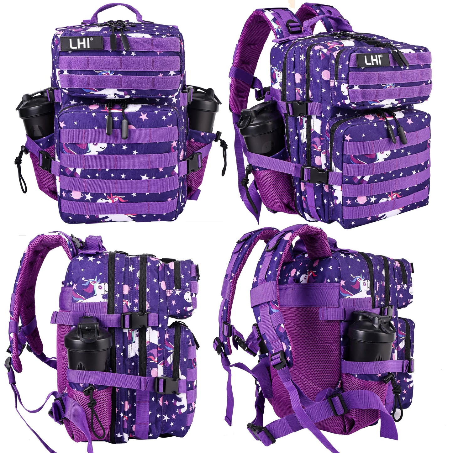 LHI Mochila Militar Táctica de 25L (Cielo Estrellado)